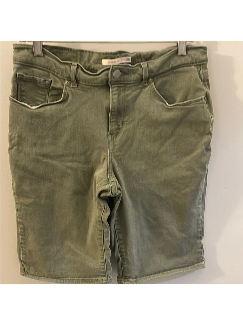 Olive Green Women's Shorts